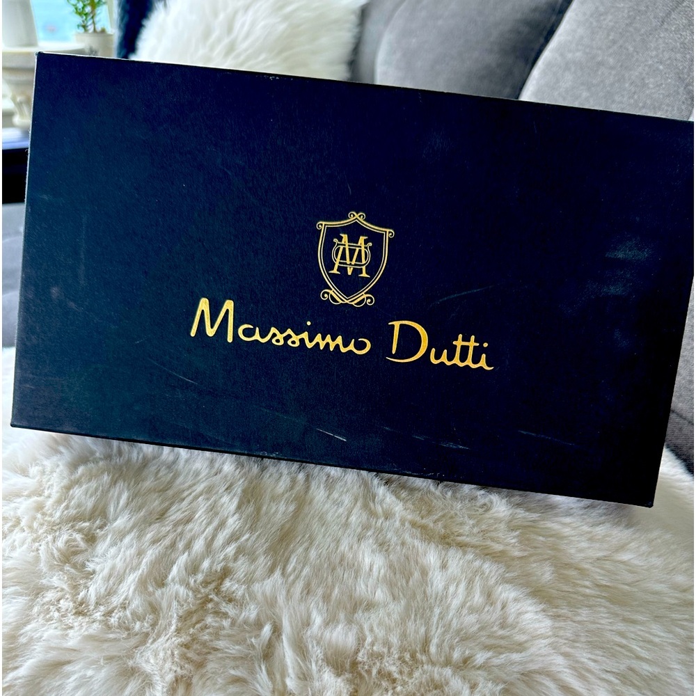 Massimo Dutton black sandal Brand new in box